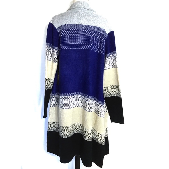 MAXSPORT Boho Open Cardigan Sweater - Picture 4 of 11